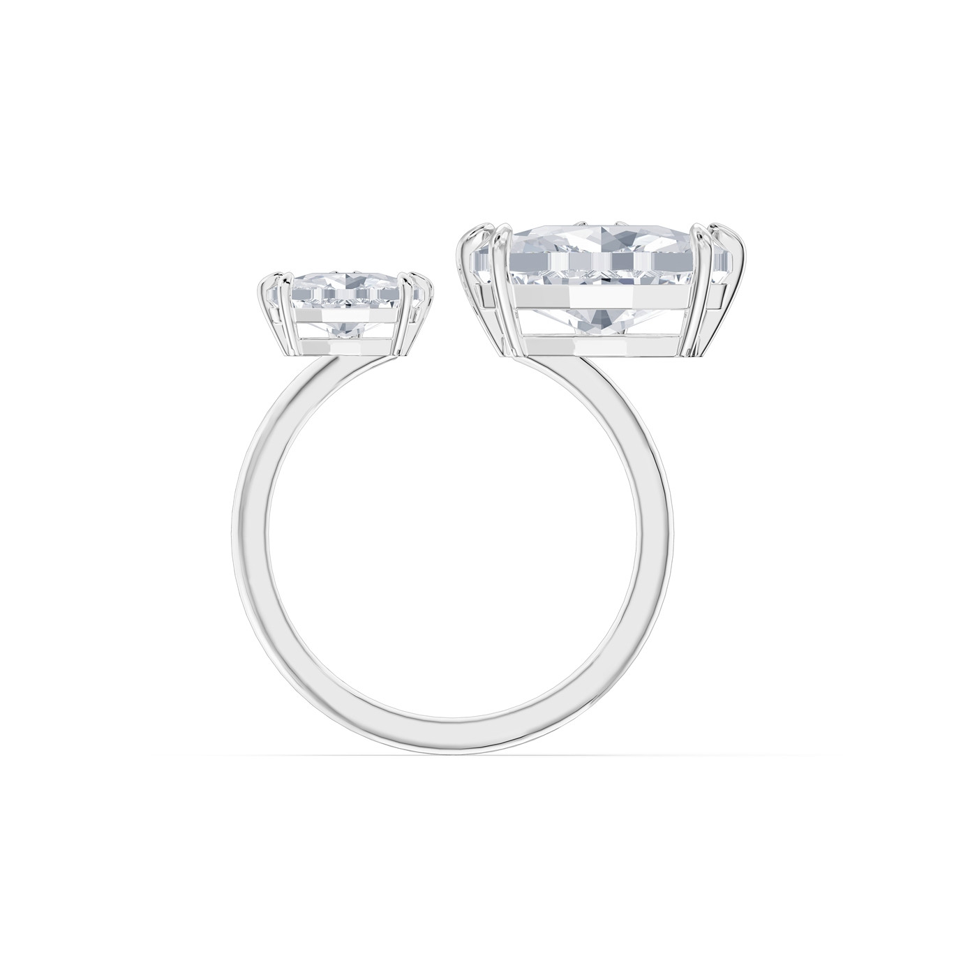 SWAROVSKI ANELLO MILLENIA bianco size 58 5609005